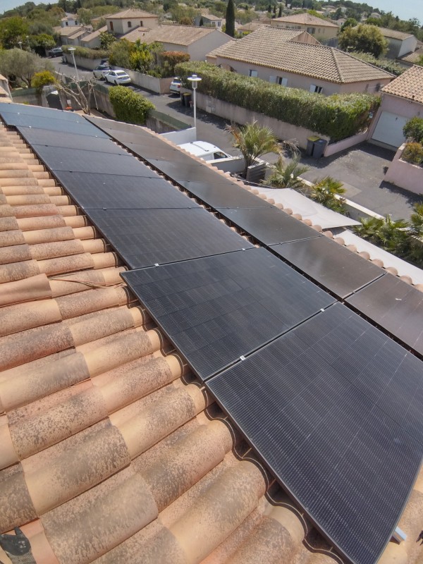 augmentation de puissance d'une installation photovoltaïque à Castries dans l'Hérault 34