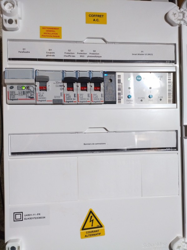 ajout de panneaux solaires photovoltaïques pour autoconsommation avec batterie virtuelle mylight 150